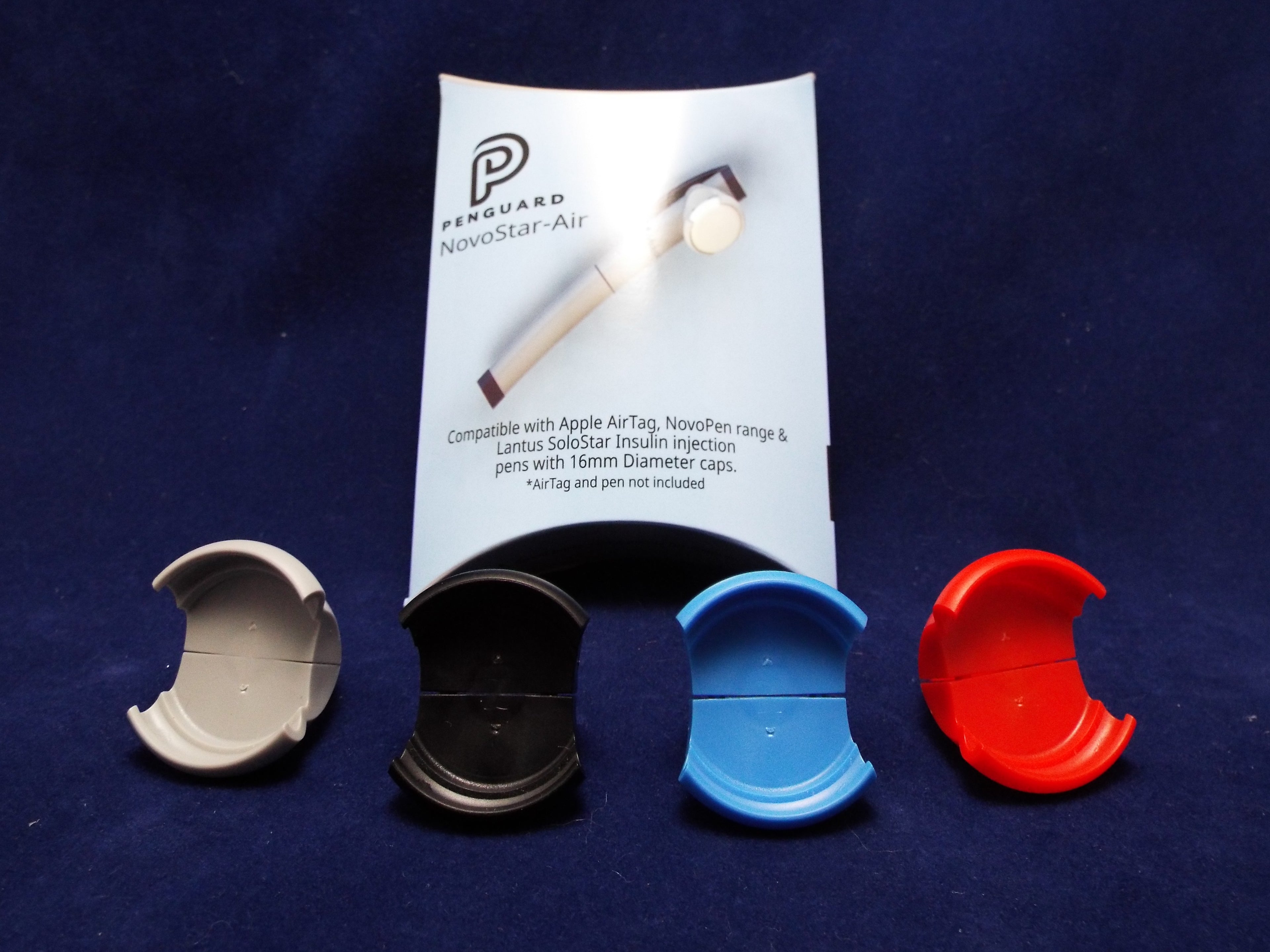 PenGuard NovoStar Air. Tracking adapter for insulin pens (Apple AirTag)
