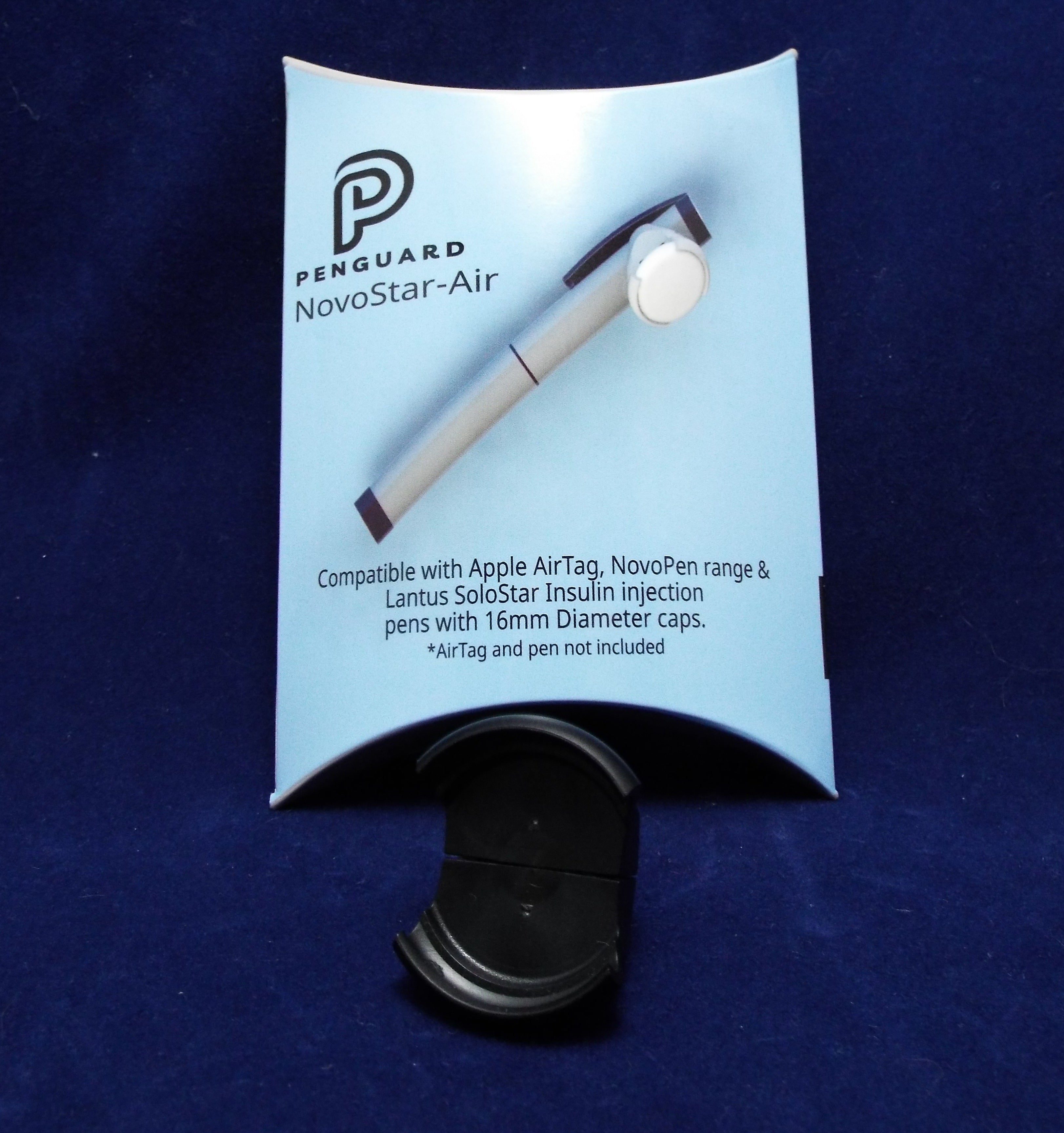 PenGuard NovoStar Air. Tracking adapter for insulin pens (Apple AirTag)