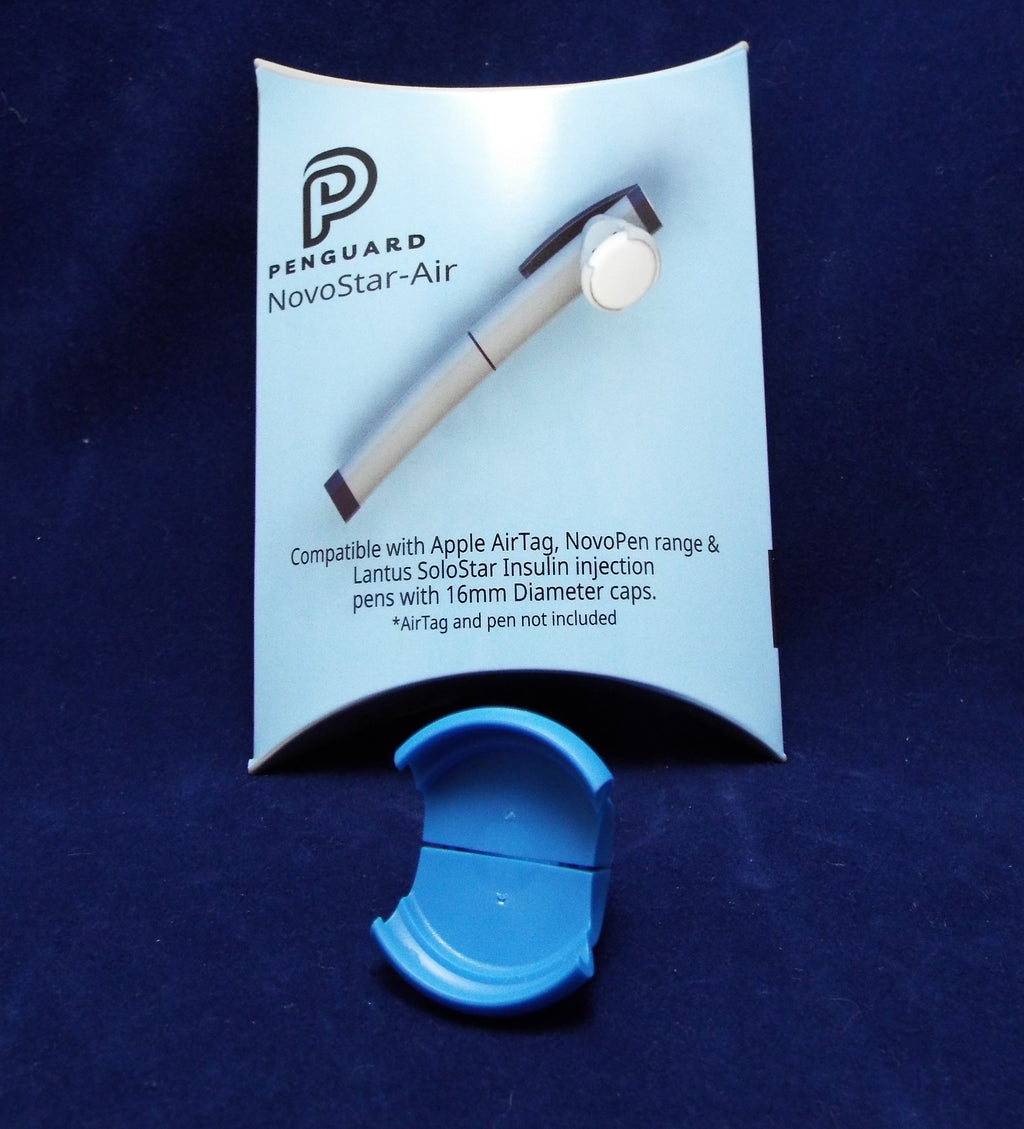 PenGuard NovoStar Air. Tracking adapter for insulin pens (Apple AirTag)