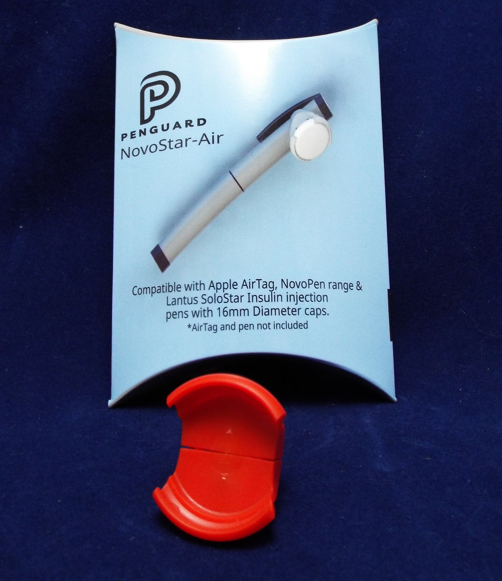 PenGuard NovoStar Air. Tracking adapter for insulin pens (Apple AirTag)