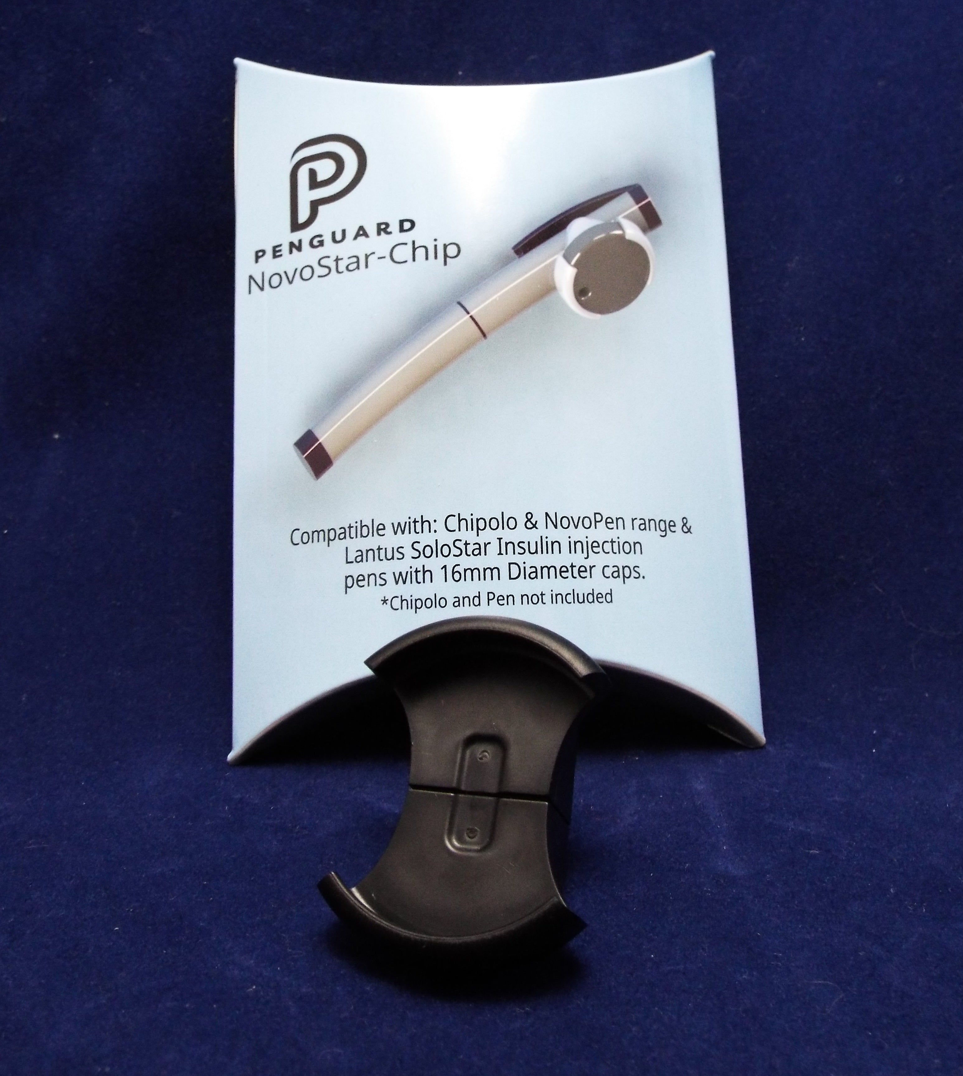 PenGuard NovoStar Chip. Tracking adapter for insulin pens (Chipolo Android/Samsung)