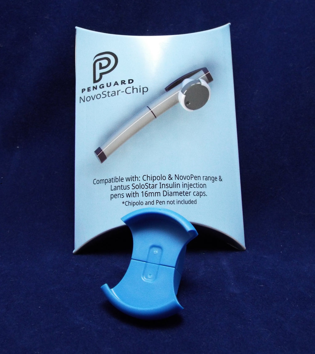 PenGuard NovoStar Chip. Tracking adapter for insulin pens (Chipolo Android/Samsung)