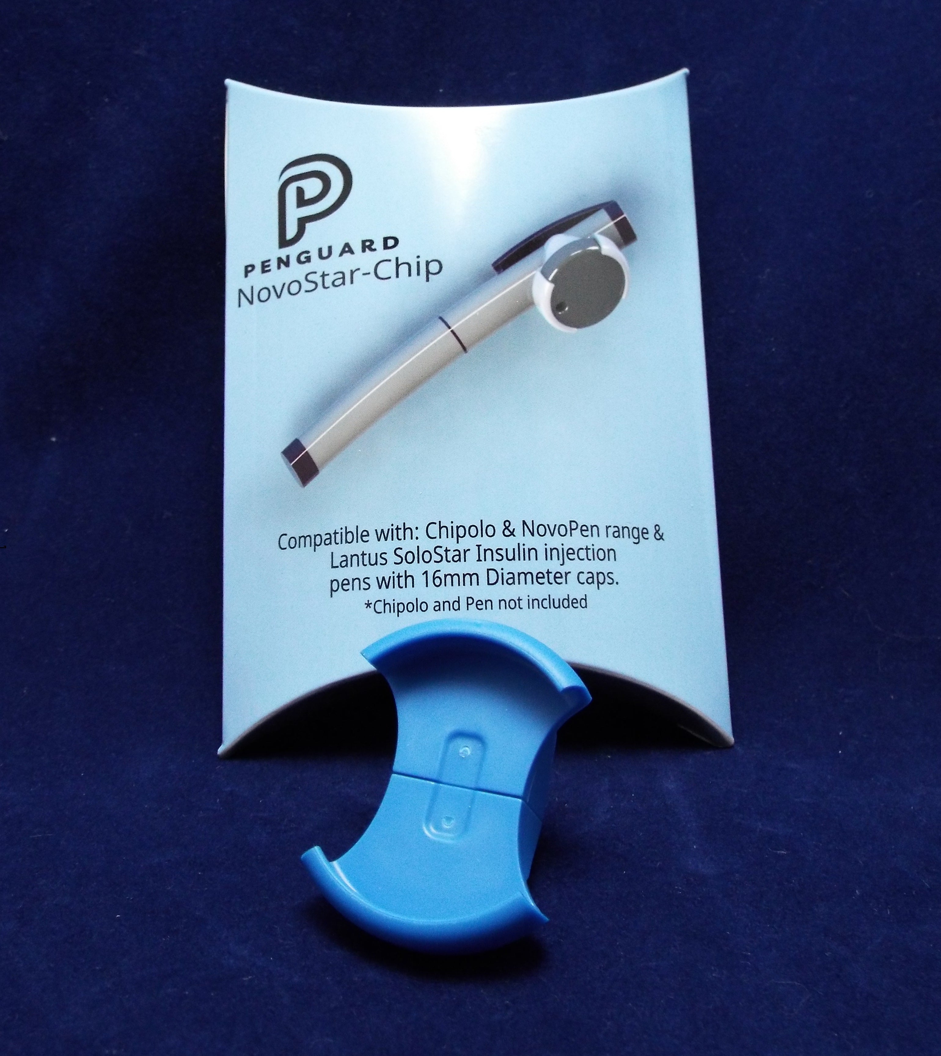 PenGuard NovoStar Chip. Tracking adapter for insulin pens (Chipolo Android/Samsung)