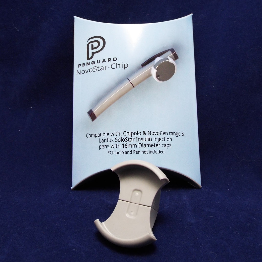 PenGuard NovoStar Chip. Tracking adapter for insulin pens (Chipolo Android/Samsung)