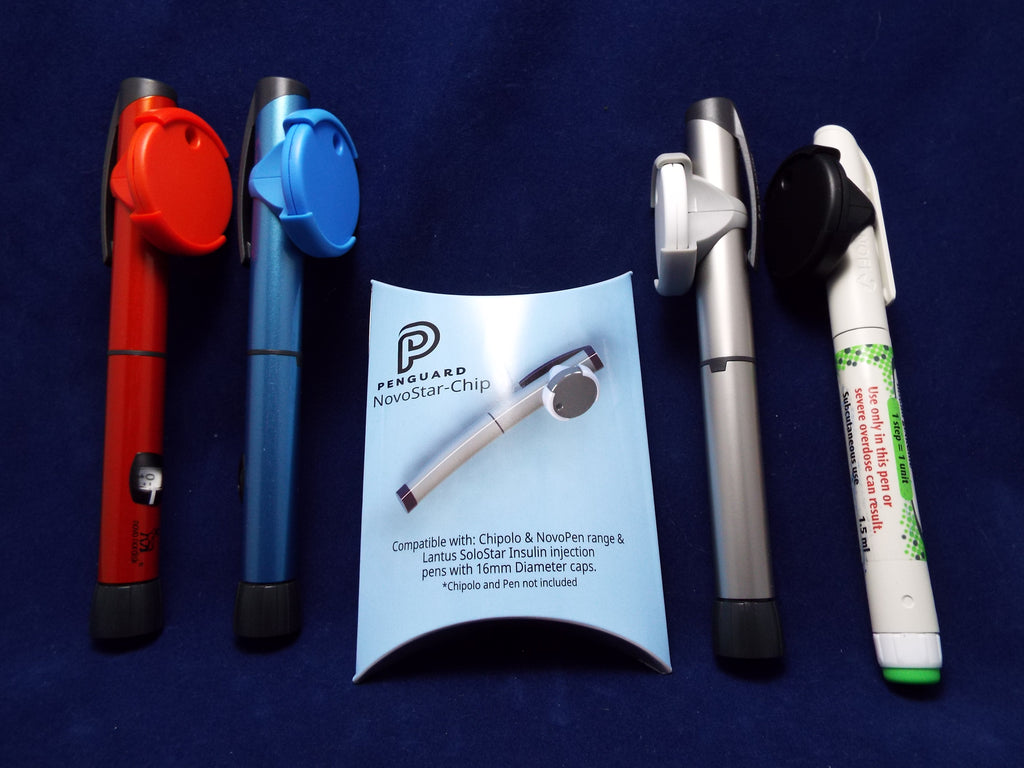 PenGuard NovoStar Chip. Tracking adapter for insulin pens (Chipolo Android/Samsung)